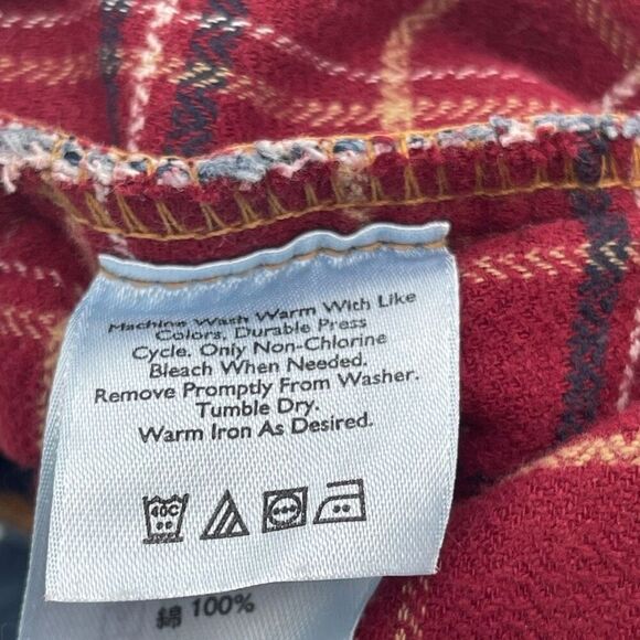 EDDIE BAUER Flannel Lined Jeans Men's Size 40X30 Blue Straight Leg Relaxed Fit - Picture 12 of 16